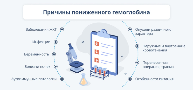 Гемоглобин в организме: какова норма и что могут значить отклонения?