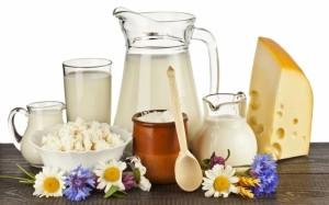 кисломолочные и молочные продукты