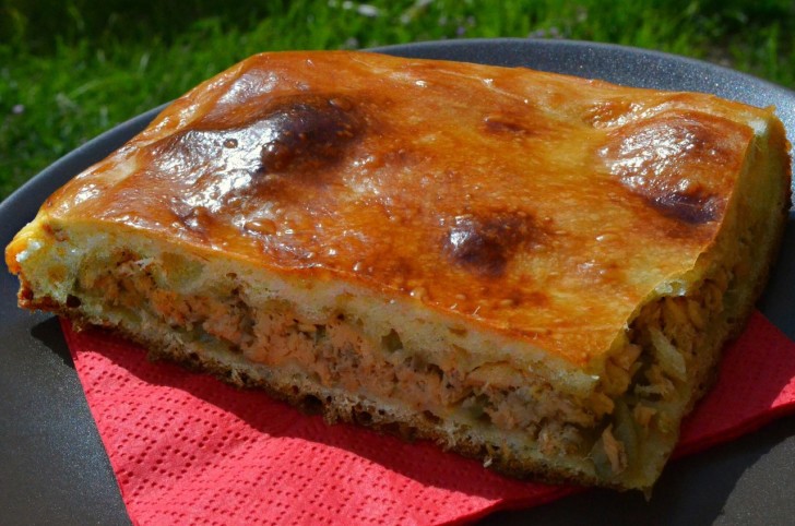 Пирог с рыбой