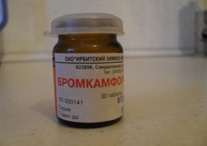 Препарат Бромкамфара Препарат Бромкамфара