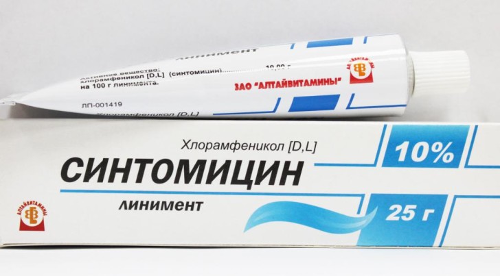 Синтомициновая мазь Синтомициновая мазь